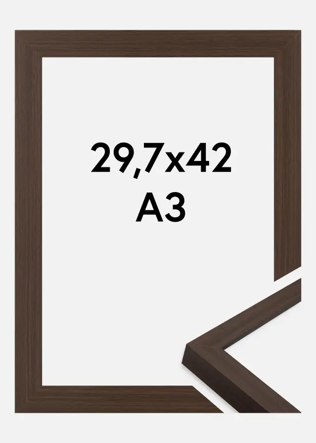 Ramme Wells Akrylglas Brun 29,7x42 cm (A3)