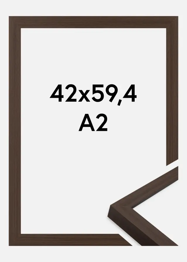 Ramme Wells Akrylglas Brun 42x59,4 cm (A2)