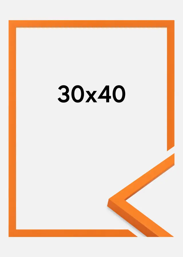 Ramme Kent Akrylglas Orange 30x40 cm