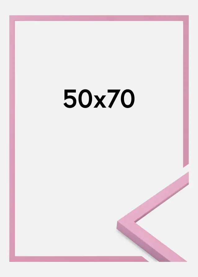 Ramme Kent Akrylglas Lyserød 50x70 cm