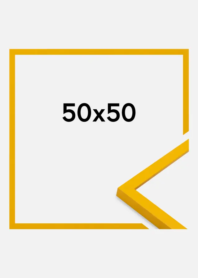 Ramme Kent Akrylglas Guld 50x50 cm