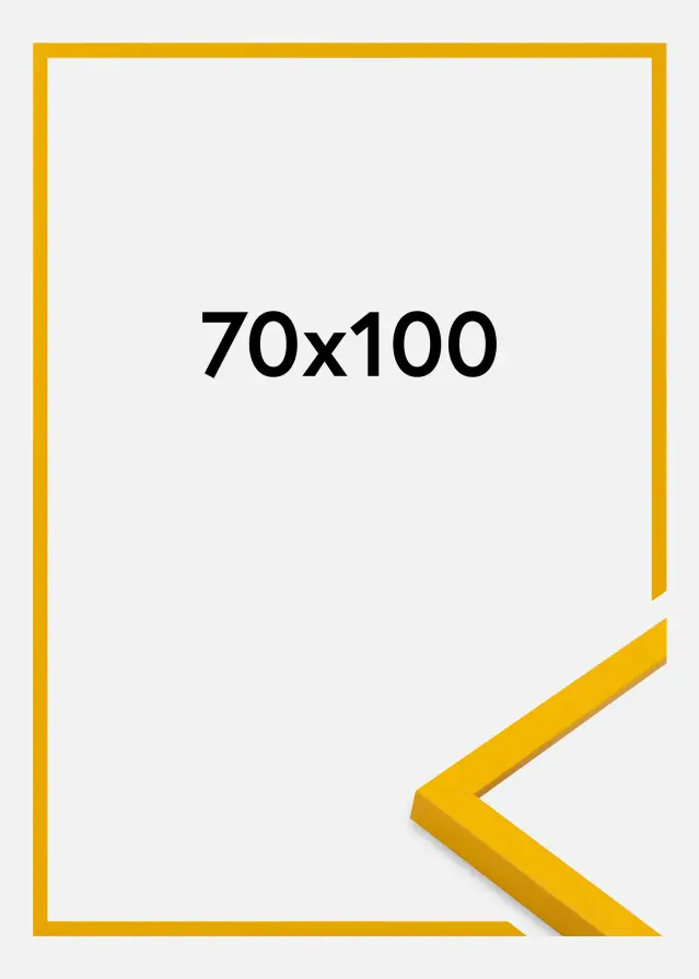 Ramme Kent Akrylglas Guld 70x100 cm