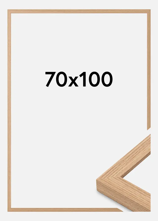 Billedramme Eg Bred 70 x 100 cm