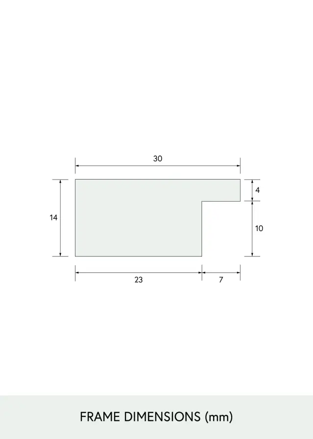 BGA Select Wide Akrylglas Eg 60x80 cm