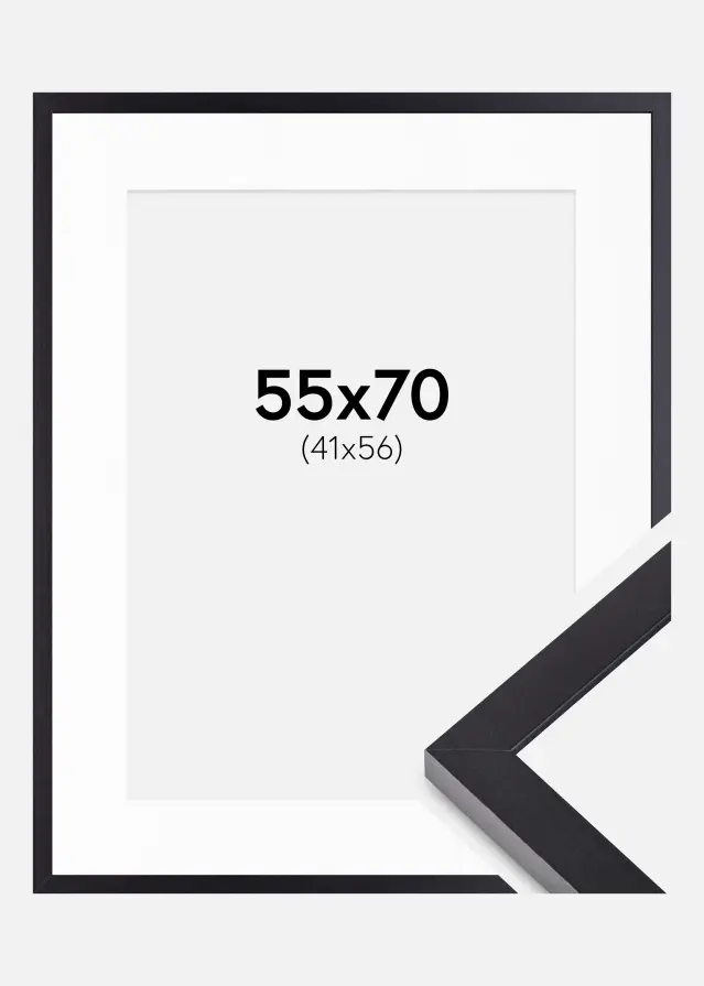Ramme Selection Sort 55x70 cm - Passepartout Hvid 42x57 cm