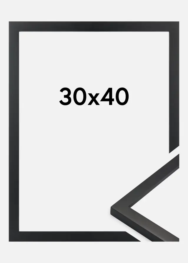 Premium by BGA Sort 30x40 cm