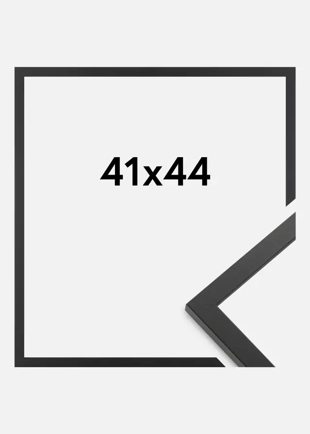 Ramme Trendy Akrylglas Sort 41x44 cm