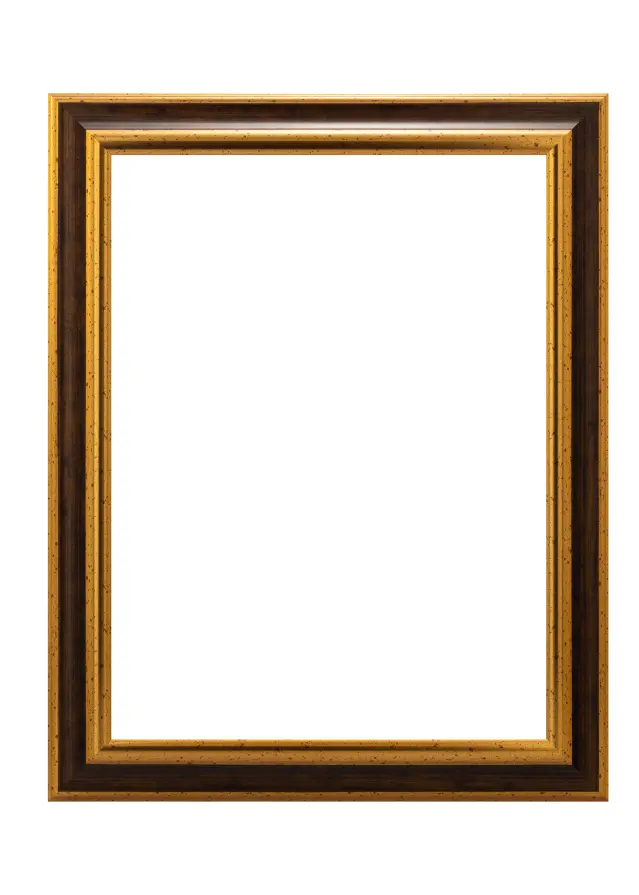 Ramme Aberystwyth Akrylglas Guld 42x59,4 cm (A2)