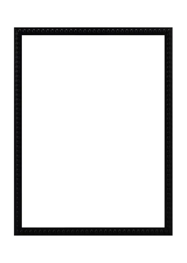 Ramme Perla Akrylglas Black 42x59.4 cm (A2)