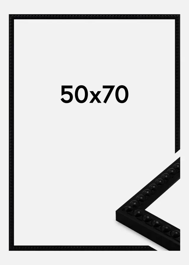 Ramme Perla Akrylglas Black 50x70 cm