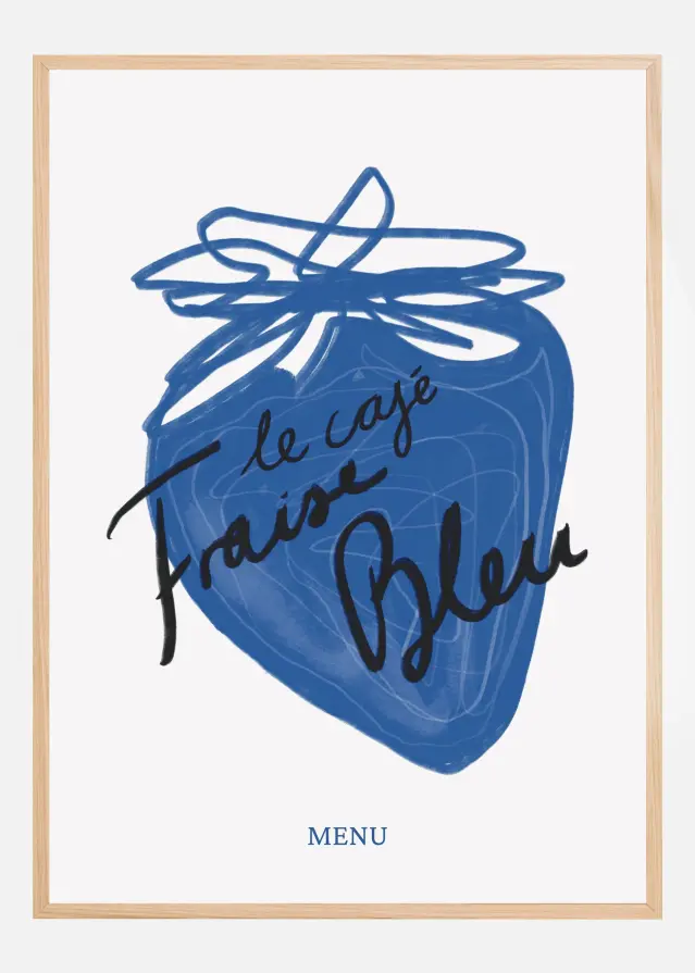 Blueberry Delight Plakat