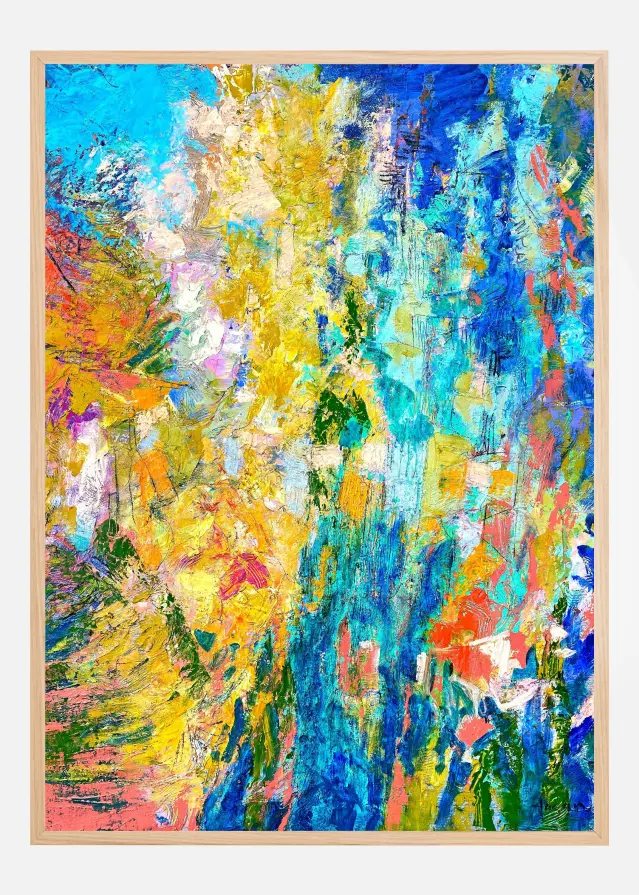 Vibrant Chaos Plakat