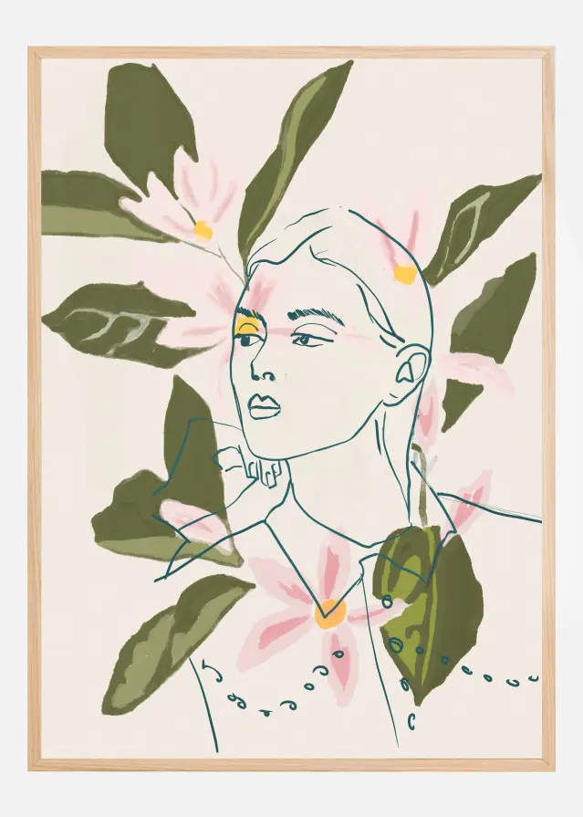 Floral Reflection Plakat