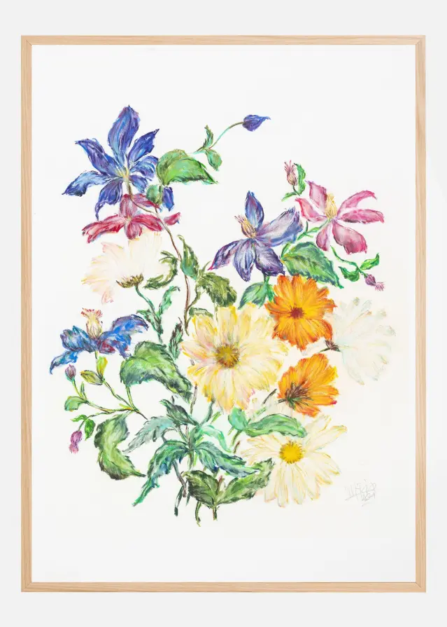 Flower Of Life II Plakat