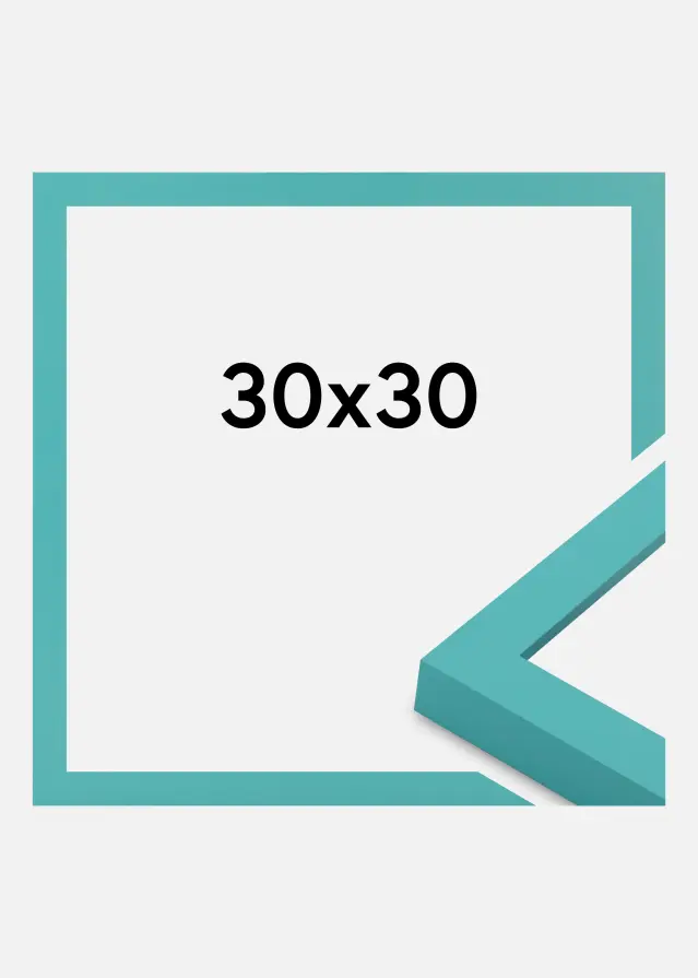 Ramme Selection Akrylglas Aqua Blue 30x30 cm