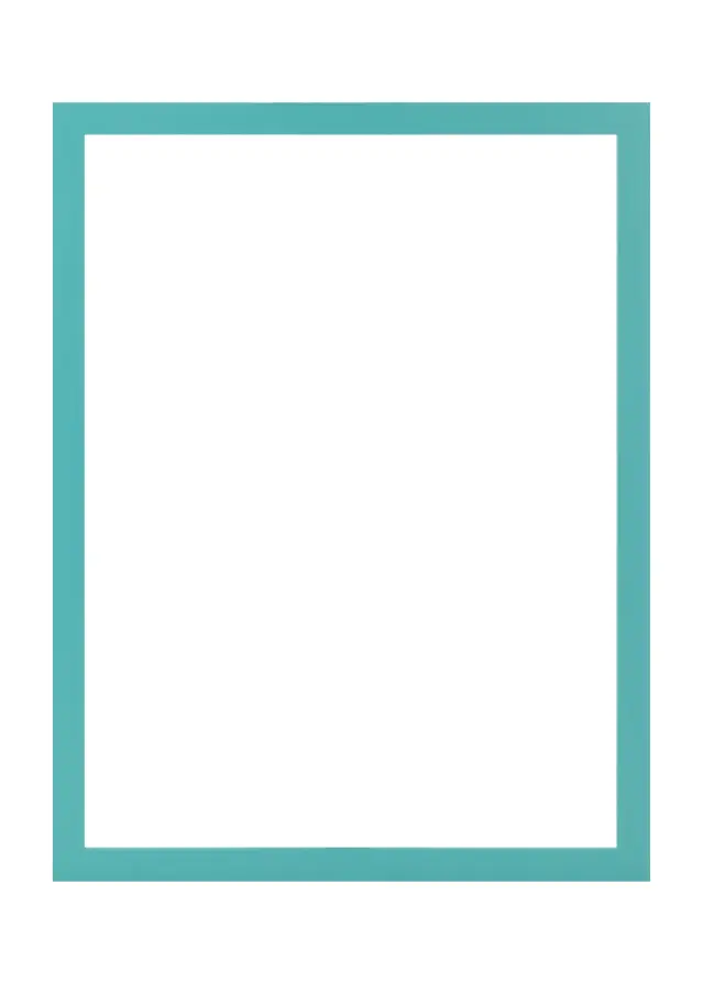 Ramme Selection Akrylglas Aqua Blue 50x50 cm