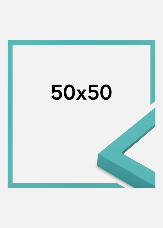 Ramme Selection Akrylglas Aqua Blue 50x50 cm