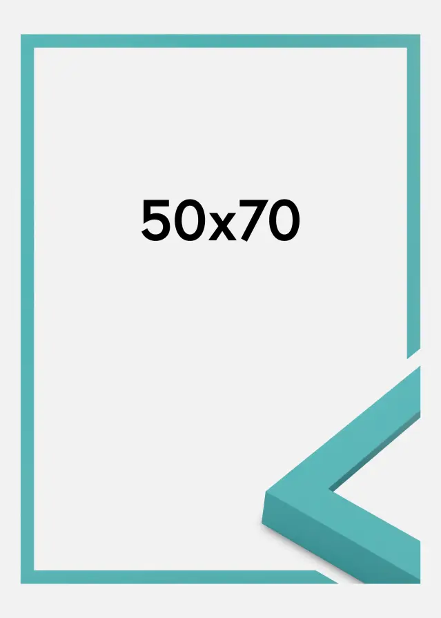 Ramme Selection Akrylglas Aqua Blue 50x70 cm