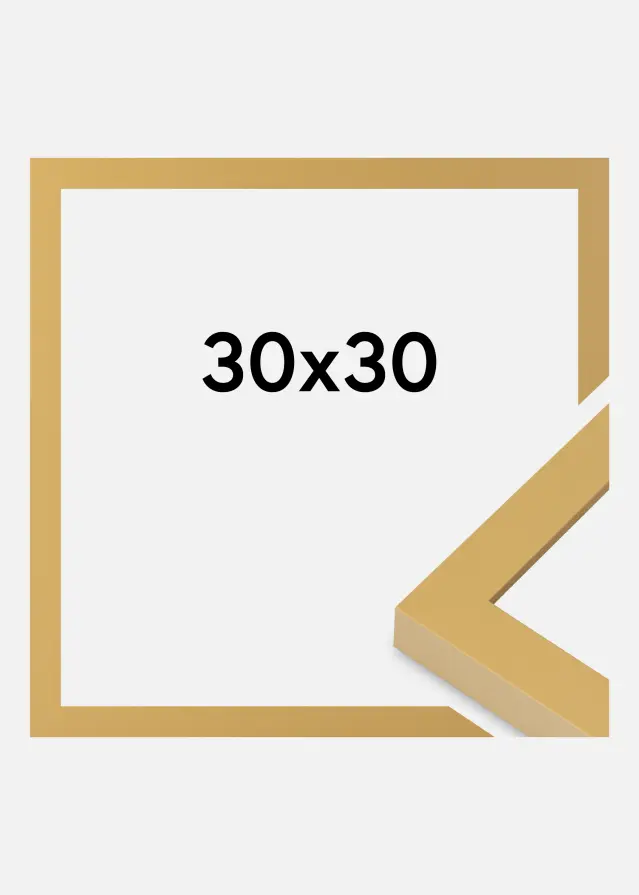 Ramme Selection Akrylglas Corn Yellow 30x30 cm