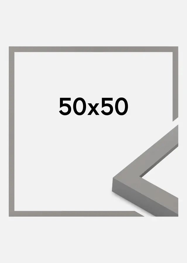 Ramme Selection Akrylglas Grey 50x50 cm