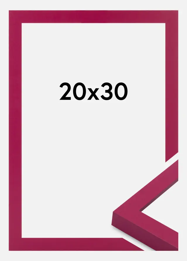 Ramme Selection Akrylglas Hot Pink 20x30 cm