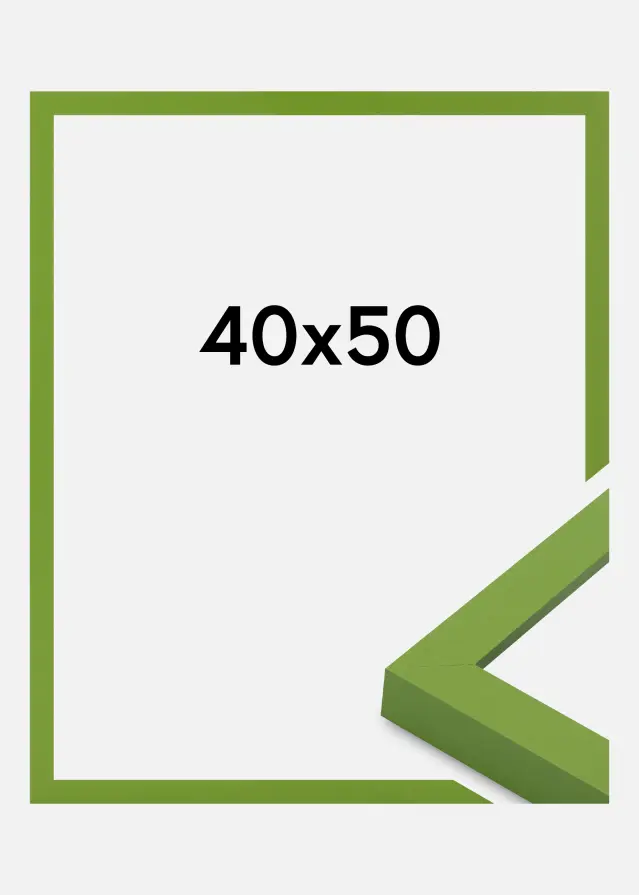 Ramme Selection Akrylglas Lime Green 40x50 cm