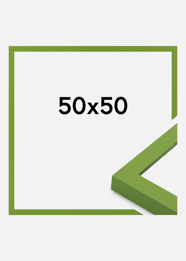 Ramme Selection Akrylglas Lime Green 50x50 cm