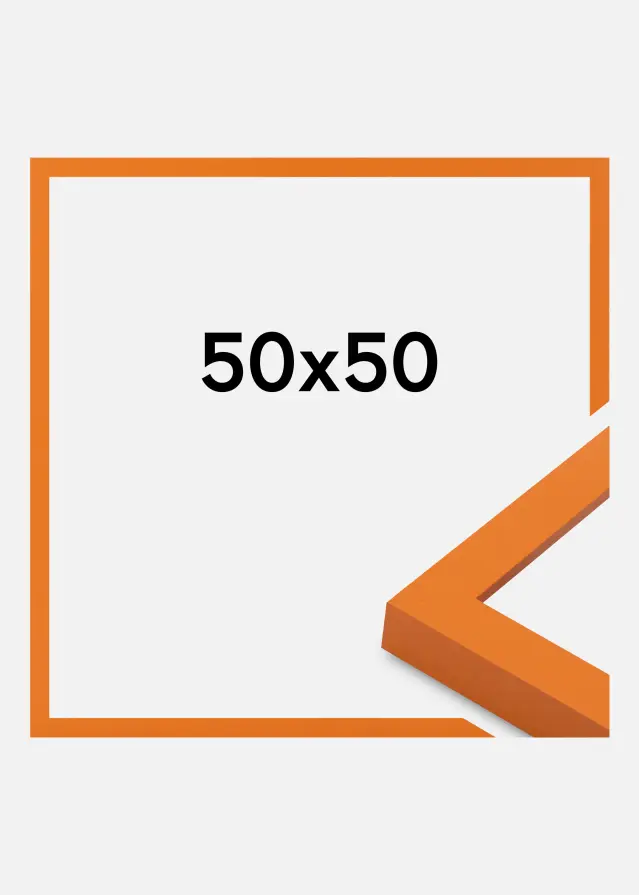 Ramme Selection Akrylglas Orange 50x50 cm