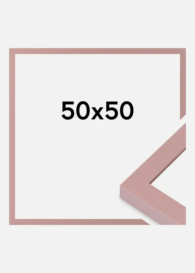 Ramme Selection Akrylglas Peach 50x50 cm