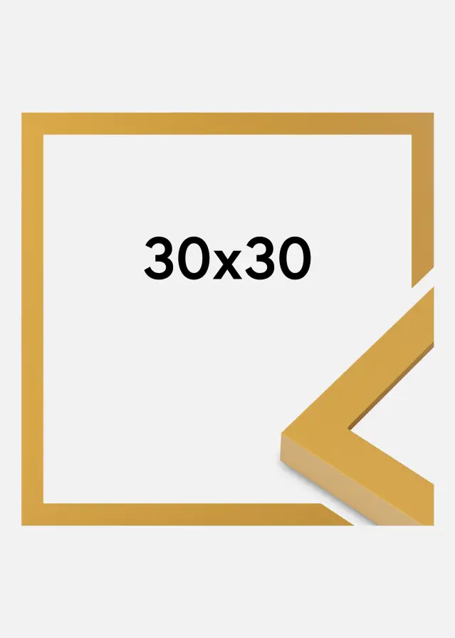 Ramme Selection Akrylglas Pineapple Yellow 30x30 cm