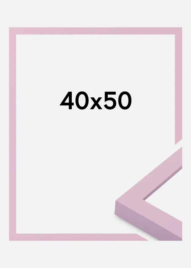 Ramme Selection Akrylglas Pink 40x50 cm