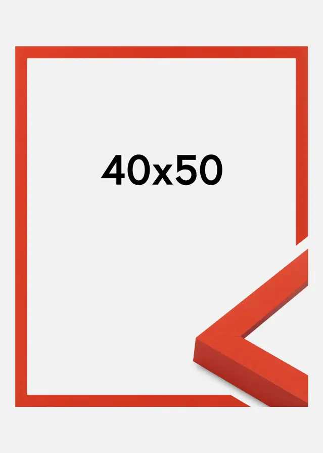Ramme Selection Akrylglas Red 40x50 cm
