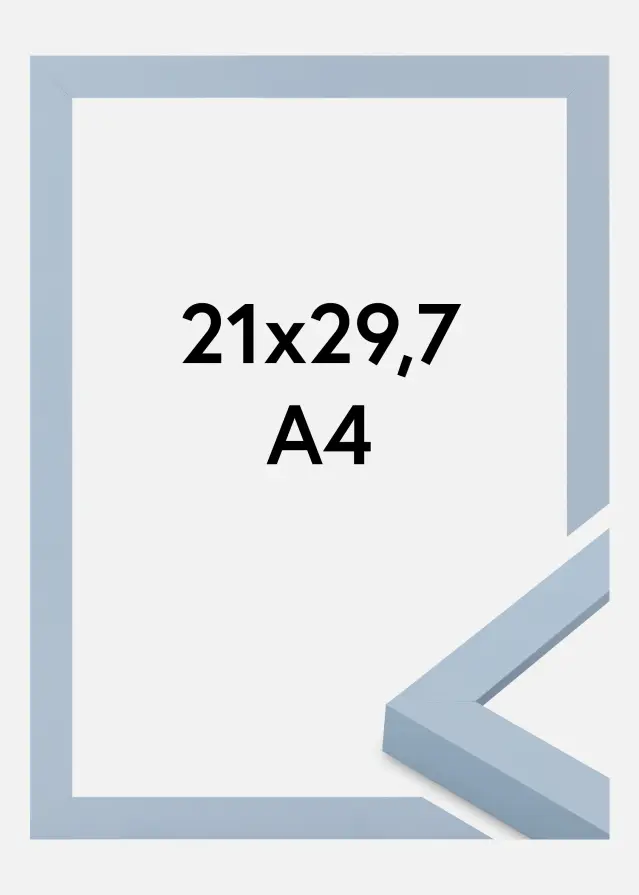 Ramme Selection Akrylglas Sky Blue 21x29.7 cm (A4)
