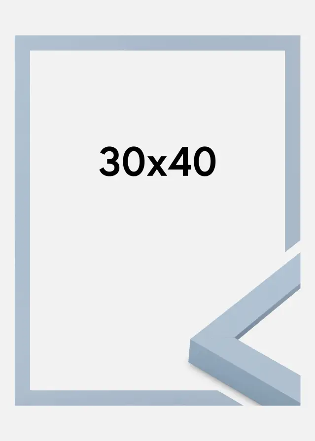 Ramme Selection Akrylglas Sky Blue 30x40 cm