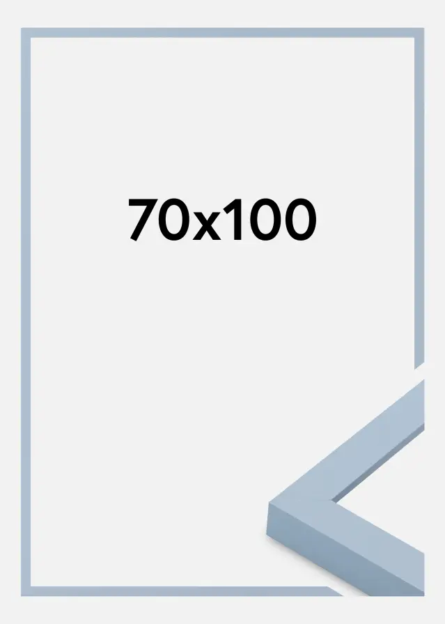 Ramme Selection Akrylglas Sky Blue 70x100 cm