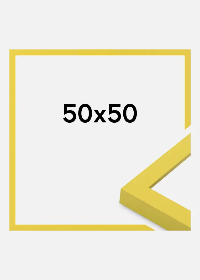 Ramme Selection Akrylglas Yellow 50x50 cm