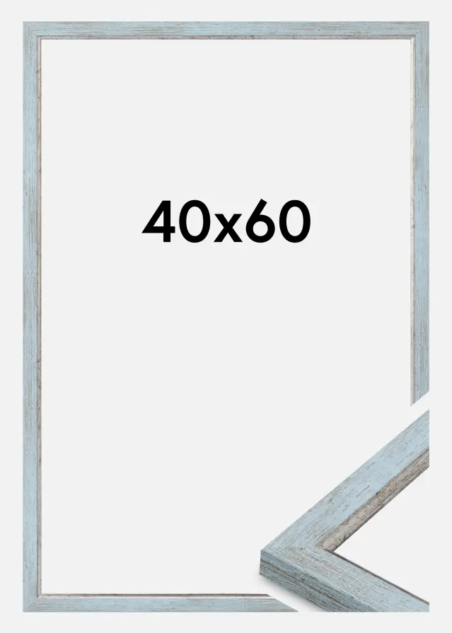 Ramme Whitby Akrylglas Blå 40x60 cm
