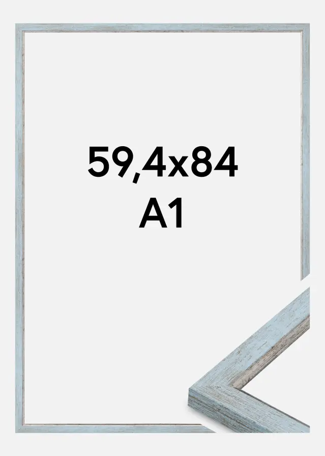 Ramme Whitby Akrylglas Blå 59,4x84,1 cm (A1)