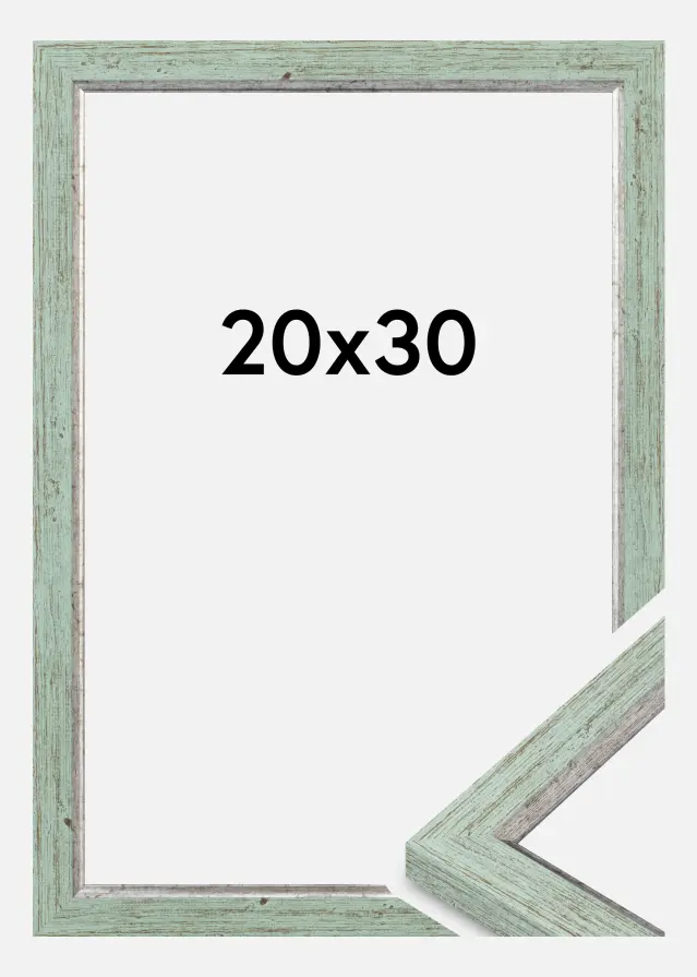 Ramme Whitby Akrylglas Grøn 20x30 cm