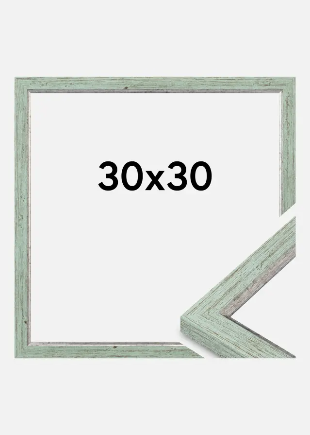 Ramme Whitby Akrylglas Grøn 30x30 cm
