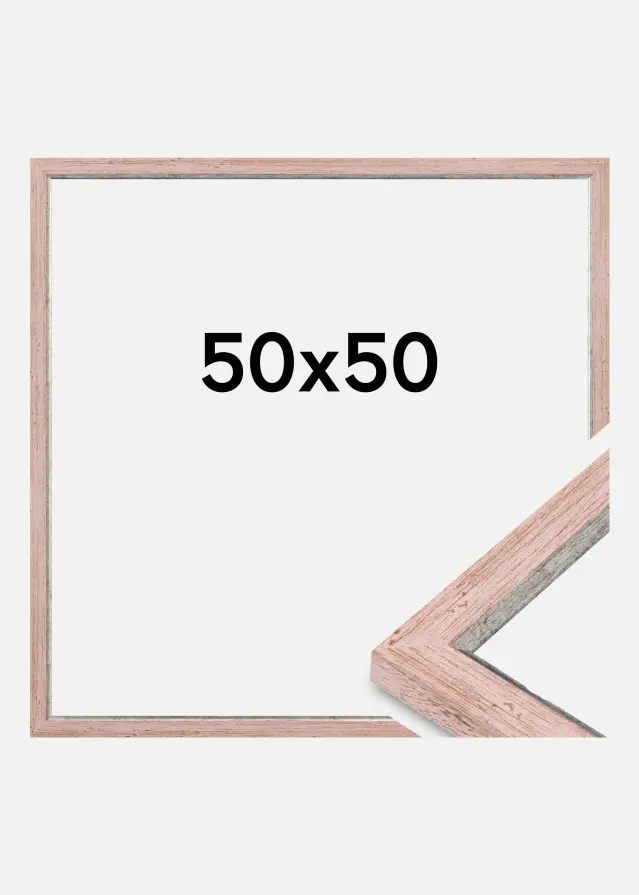 Ramme Whitby Akrylglas Rød 50x50 cm