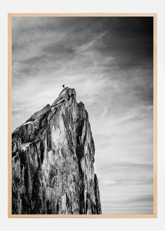 Balancing between Earth and Sky Plakat