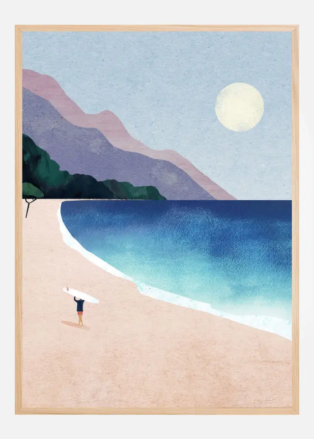 Surf Beach Plakat