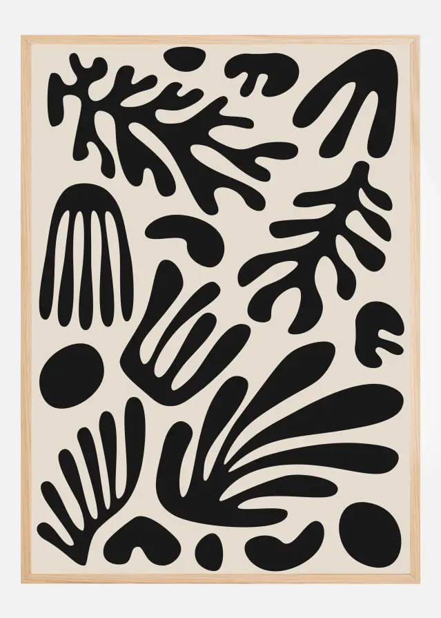 Henri Matisse Black Algae Collection III Plakat