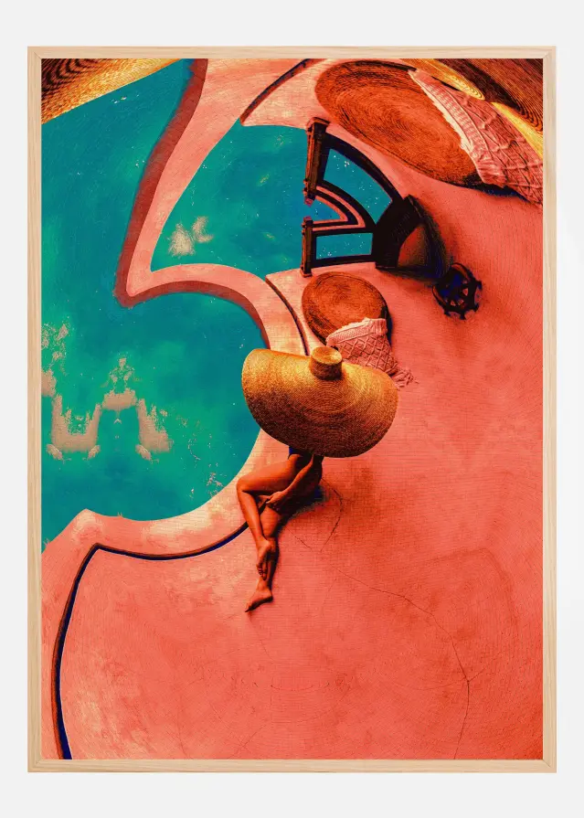 Poolside Plakat