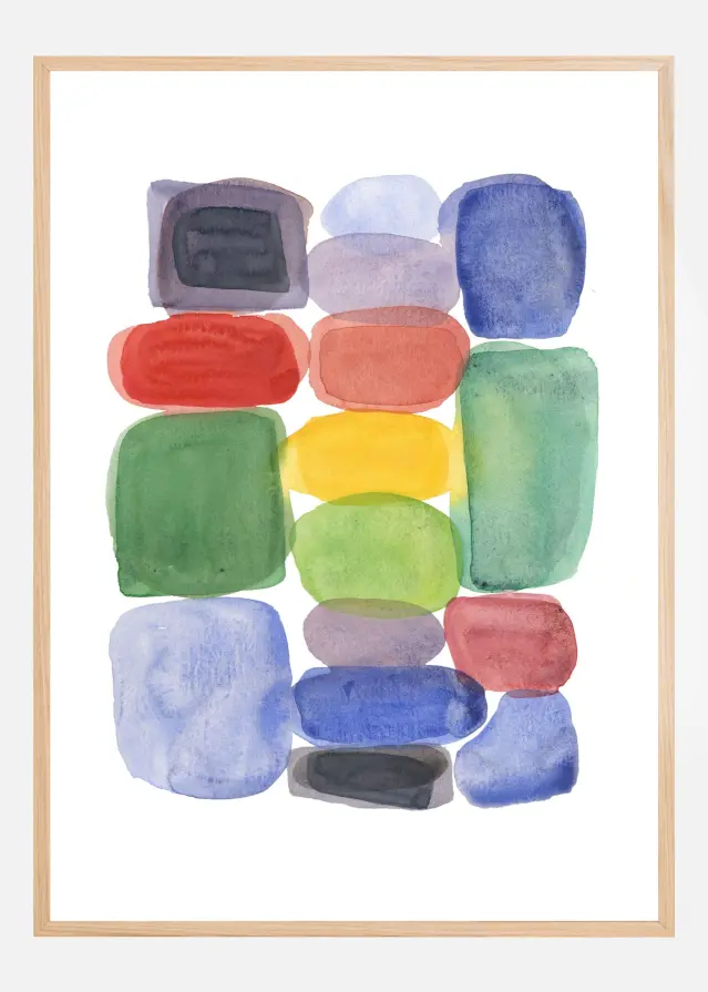 Color Blocks 2 Plakat