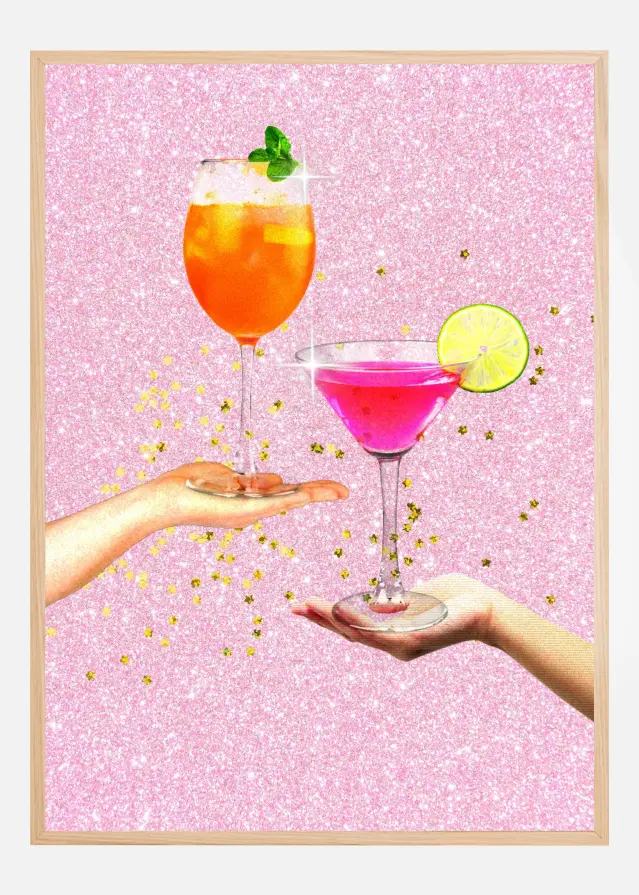 Sparkling Cheers Plakat