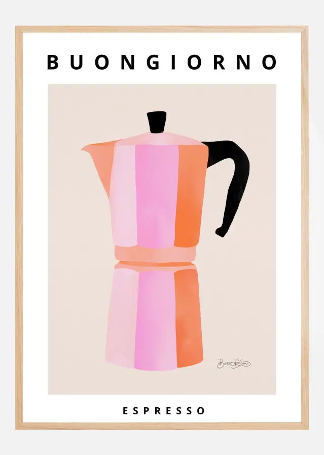 Buongiorno Espresso Plakat