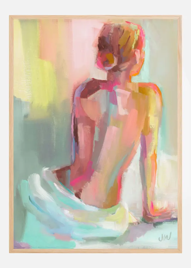 Woman Posing Plakat