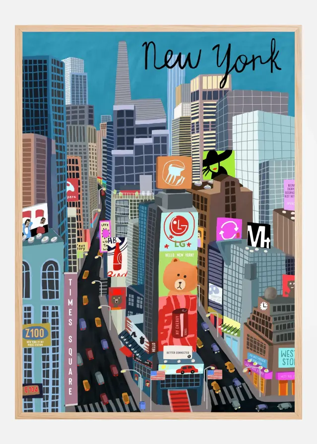 Times Square Plakat